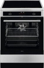 AEG CIB6490APM Induktions-Standherd - Pyrolyse - Edelstahl - 60 cm