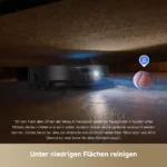 DREAME X50 Master Staubsaugerroboter mit 24,9cm Basisstation,Automatisches Nachfüllen＆Entleeren,Nachlaufsystem,AI Hindernisvermeidung,20000Pa, Schwarz – Bild 5
