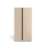 CREATE / FRIDGE STUDIO SIDE BY SIDE 550 / Side-by-Side-Kühlschrank 550L Sand / 991,2 x 70,4 x 177,7cm / No Frost, Urlaubsmodus, antibakterielle Behandlung, Touch-Elektronik, 158W