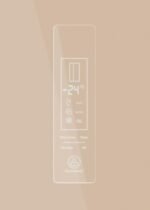 CREATE / FRIDGE STUDIO SIDE BY SIDE 550 / Side-by-Side-Kühlschrank 550L Sand / 991,2 x 70,4 x 177,7cm / No Frost, Urlaubsmodus, antibakterielle Behandlung, Touch-Elektronik, 158W – Bild 9
