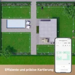 Dreame Intelligenter Mähroboter A1 Pro, Drahtloser Umfang Mähroboter, App-Steuerung, Intuitive Zonenverwaltung, Intelligente Hindernisvermeidung – Bild 7