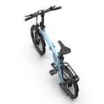 A Dece Oasis ADO E-Bike Air 20S E-Fahrrad Faltbar, klapprad Riemenantrieb,Citybike, 1 Gang, Hintermotor, 250W, 25KM/H,ebike Damen/Herren,StVZO (Blau) – Bild 4