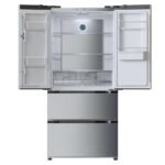 Cecotec Kühlschrank mit französischer Tür 436L - Wasserdispenser - Bolero CoolMarket FD 436WD Inox E. 183 cm Höhe und 83,6 cm Breite, Inverter Plus Kompressor, Total No Frost, Türalarm – Bild 4