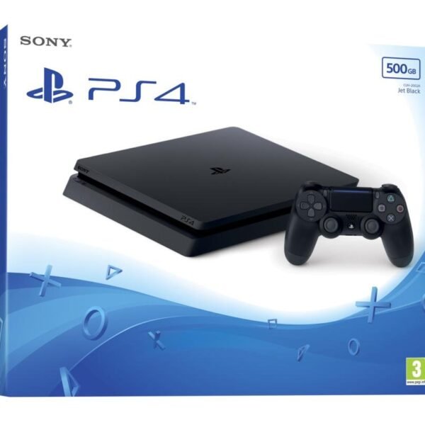 PlayStation 4 - Konsole (500 GB, schwarz, slim, F-Chassis)