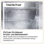 LG GSLC40PYPE Side-by-Side Kühlschrank mit Gefrierfach (638 L, Energieklasse E) mit Eis- und Wasserspender, UVNano, Total No Frost, Silber – Bild 3