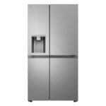 LG GSJE81PYBD Side-by-Side Kühlschrank mit Gefrierfach (628 L, Energieklasse D) mit Eis- und Wasserspender, UVNano, DoorCooling+, Smart Inverter Compressor, Silber – Bild 3