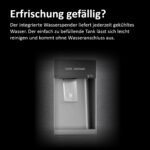 Haier Side-by-Side Kühl Gefrierkombination HSR3918EWPG, freistehend, No Frost I 177,5 x 90,8 x 65,9cm I Side by Side Kühlschrank mit Wassertank, ohne Wasseranschluss I Kühlschrank Side by Side, 521 L – Bild 6