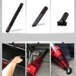 Auto-Staubsauger, tragbar, hohe Saugleitung, 12 V, Nass- und Trockenreiniger, kabellos, VAccumm – Bild 4