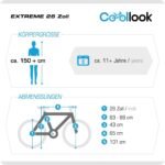 Multibrand PROBIKE 6th Sense 26 Zoll Mountainbike ALU Rahmen 18 Gang, Mädchen-Fahhrad & Damen-Fahhrad geeignet ab 155 cm - 175 cm (Weiß Blau Aluminium) – Bild 2