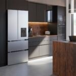 Cecotec Kühlschrank mit französischer Tür 436L - Wasserdispenser - Bolero CoolMarket FD 436WD Inox E. 183 cm Höhe und 83,6 cm Breite, Inverter Plus Kompressor, Total No Frost, Türalarm – Bild 5