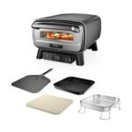 Ninja Artisan Outdoor-Pizzaofen & Heißluftfritteuse, 4 Funktionen, Grau