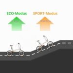 A Dece Oasis ADO Air E-Bike Air Carbon Elektrofahrrad, ebike Damen/ebike Herren,Bike,klapprad Riemenantrieb 14,5Kg IPS LCD Display, GPS,ADO APP,250W (Weiß) – Bild 8