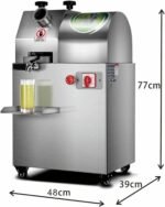 YGHBFRSZ 370 W Kommerzieller Zuckerrohr-Expressor Mit Langsamem Kauen Und Fütterplatte. Dieser Extruder Produziert Einen Idealen Und Sehr Nahrhaften Zuckerrohrsaft. – Bild 4