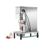 Huangj-0527 Eismaschine Gefrorener Joghurt-Mischmaschine-Kühlschrank zur Herstellung von Milchshake-Eiscreme-Mischgeräten aus Edelstahl Gelato Maker