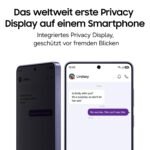 Samsung Galaxy S26 Ultra AI Smartphone mit Galaxy AI, Handy ohne Vertrag, Android, Privacy Display, 12 GB RAM, 512 GB Speicher, 200 MP, Sky Blue, 3 Jahre Herstellergarantie [Exklusiv auf Amazon] – Bild 4