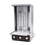 Kebab-Maschine, Automatischer Rotierender Vertikaler Broiler Gyro Grill für Huhn Shawarma, Propangas kompatibel, ideal für den gewerblichen Gebrauch