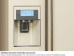 Smeg SBS8003PO Side by Side Kühl-Gefrier-Kombination Creme – Bild 3