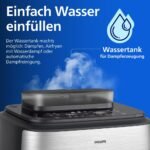 Philips Steam Airfryer 5000 Megabasket Heißluftfritteuse, Silber, 9,5 L – Bild 7