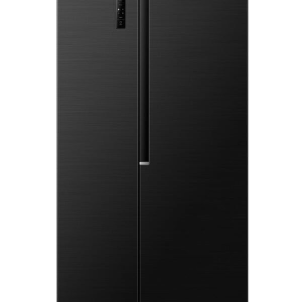 Gorenje NRS917C41BX Side-by-Side, 544L, PureFlat Serie, XXL Gefrierschulbladen, CrispZone, MultiFlow 360°, NoFrostPlus, Inverter-Kompressor, BxHxT: 91,1×178,6×61,5 cm, Matt Schwarz