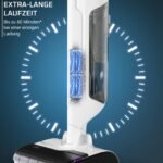 Rowenta X-Clean 10, kabelloser Akku-Nass-Trockensauger, Saugwischer selbstreinigend und -trocknend, Nasssauger Ultraleicht: nur 0,8 kg in der Hand, Waschsauger mit 60 min Laufzeit, weiß, YY5785FE – Bild 5