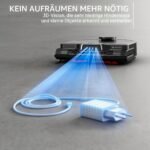 Rowenta RR9695 X-Plorer Serie 240+ AI Roboterstaubsauger, Tier und Allergie-Modell, Extra große Animal Elektrobürste, vibrierender Mopp, Winkeldesign für einfachen Zugriff in Jede Ecke – Bild 6
