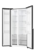 Gorenje NRS917C41BX Side-by-Side, 544L, PureFlat Serie, XXL Gefrierschulbladen, CrispZone, MultiFlow 360°, NoFrostPlus, Inverter-Kompressor, BxHxT: 91,1×178,6×61,5 cm, Matt Schwarz – Bild 9