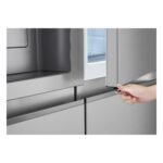 LG GSJE81PYBD Side-by-Side Kühlschrank mit Gefrierfach (628 L, Energieklasse D) mit Eis- und Wasserspender, UVNano, DoorCooling+, Smart Inverter Compressor, Silber – Bild 10