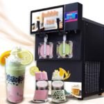 NexaGeniX Eismaschine Doppelzylinder-Multifunktions-Eismaschine, Schneeschlammmaschine, Sommer, erfrischende Snacks, kalte Getränke, Milch, Tee, Kaffee Eismaschine für Haushalt – Bild 6