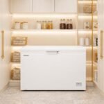 HEINNER HCF‑HM371CE++ – Gefriertruhe 371 L – Energieeffizienzklasse E – Elektronische Steuerung, Schnellgefrierfunktion, LED‑Innenbeleuchtung & Display, Weiß – 5 Jahre Garantie – Bild 5