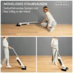 Rowenta X-Clean 10, kabelloser Akku-Nass-Trockensauger, Saugwischer selbstreinigend und -trocknend, Nasssauger Ultraleicht: nur 0,8 kg in der Hand, Waschsauger mit 60 min Laufzeit, weiß, YY5785FE – Bild 3