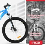 RCB GK2 26"-Mountainbike, 21-Gang-Kettenschaltung, Aluminiumrahmen, Federgabel, mechanische Scheibenbremsen, Getränkehalter, ideal für Freizeit und Fitness, geeignet für Jugendliche und Erwachsene – Bild 4
