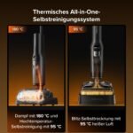 roborock F25 Steam Nass Trockensauger mit Dampf, 180 °C Dampfmopp – Bild 4