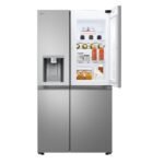LG GSJE81PYBD Side-by-Side Kühlschrank mit Gefrierfach (628 L, Energieklasse D) mit Eis- und Wasserspender, UVNano, DoorCooling+, Smart Inverter Compressor, Silber – Bild 5