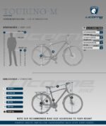 Licorne Bike Premium Touring Trekking Bike in 28 Zoll Aluminium Scheibenbremse Fahrrad für Jungen, Mädchen, Damen und Herren - 21 Gang-Schaltung - Mountainbike - Crossbike (Herren, Schwarz) – Bild 8