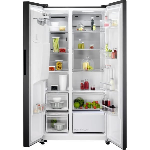 AEG 9000 MultiChill 0° / Side by Side Kühlschrank / 1770 mm / 572 L/NoFrost ORX9V351DB Black VCM