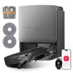 roborock Saros 20 Set Saugroboter mit Wischfunktion&angebbarem Wischmopp