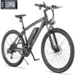ANCHEER E Bike, 27,5" Trekkingrad E-Bike Herren Damen mit Abnehmbarer 36V 10.4Ah Akku, 250W Motor, 100km Reichweite, 7-Gang Elektrofahrrad, Pedelec E-Mountainbike für Erwachsene