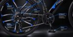 Cyclux 26 Zoll Mountainbike für Jugendliche | Für Körpergröße ca. 140–165 cm | Shimano 21-Gang Schaltung | Scheibenbremsen | Blau – Bild 6