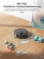 Lefant Saugroboter mit Wischfunktion 23000Pa 75°C Heißwasser-Moppwäsche – Bild 5