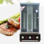 Kebab-Maschine, Automatischer Rotierender Vertikaler Broiler Gyro Grill für Huhn Shawarma, Propangas kompatibel, ideal für den gewerblichen Gebrauch – Bild 3