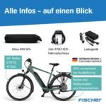 Fischer E-Bike Trekking VIATOR 2.1 Active, Elektrofahrrad für Damen und Herren, RH 55, 459Wh, Heckmotor 50Nm, 48V – Bild 8