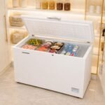 HEINNER HCF‑HM371CE++ – Gefriertruhe 371 L – Energieeffizienzklasse E – Elektronische Steuerung, Schnellgefrierfunktion, LED‑Innenbeleuchtung & Display, Weiß – 5 Jahre Garantie – Bild 6
