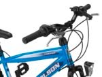 Talson 26 Zoll Mountainbike Fahrrad MIT 21-Gang Shimano, Gabelfederung & Beleuchtung Blau – Bild 2