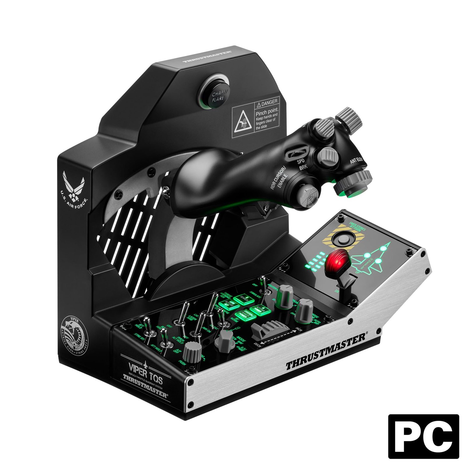 71dzeAEwltL Thrustmaster Viper TQS Mission Pack - Schubreglersystem PC – Bild 1