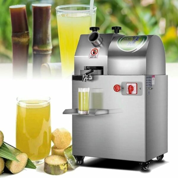 YGHBFRSZ 370 W Kommerzieller Zuckerrohr-Expressor Mit Langsamem Kauen Und Fütterplatte. Dieser Extruder Produziert Einen Idealen Und Sehr Nahrhaften Zuckerrohrsaft.