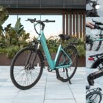Cecotec Elektro-Stadtfahrrad Urban, 250W, 28-Zoll-Räder, 90 km Reichweite, 460 Wh Batterie, Vorderradfederung, 7-Gang-Shimano-Schaltung und Doppel-Hydraulikbremsscheiben – Bild 6
