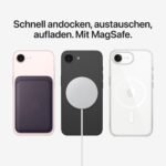 Apple iPhone 17e (512 GB): 6,1" Super Retina XDR Display, A19 Chip, Batterie für den ganzen Tag, 48 MP Fusion Kamera; Zartrosa – Bild 3