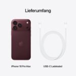 Apple iPhone 18 Pro Max 512 GB - Burgunder – Bild 10