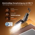 roborock F25 Steam Nass Trockensauger mit Dampf, 180 °C Dampfmopp – Bild 2