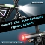 Finbike E-Bike Klapprad 14 Zoll, Elektrofahrrad mit 36V 12Ah Akku für Herren & Damen, 50KM Reichweite, 250W Motor, APP-Steuerung, Faltbares City Bike mit LED-Licht, Leicht & Kompakt für Pendler – Bild 7